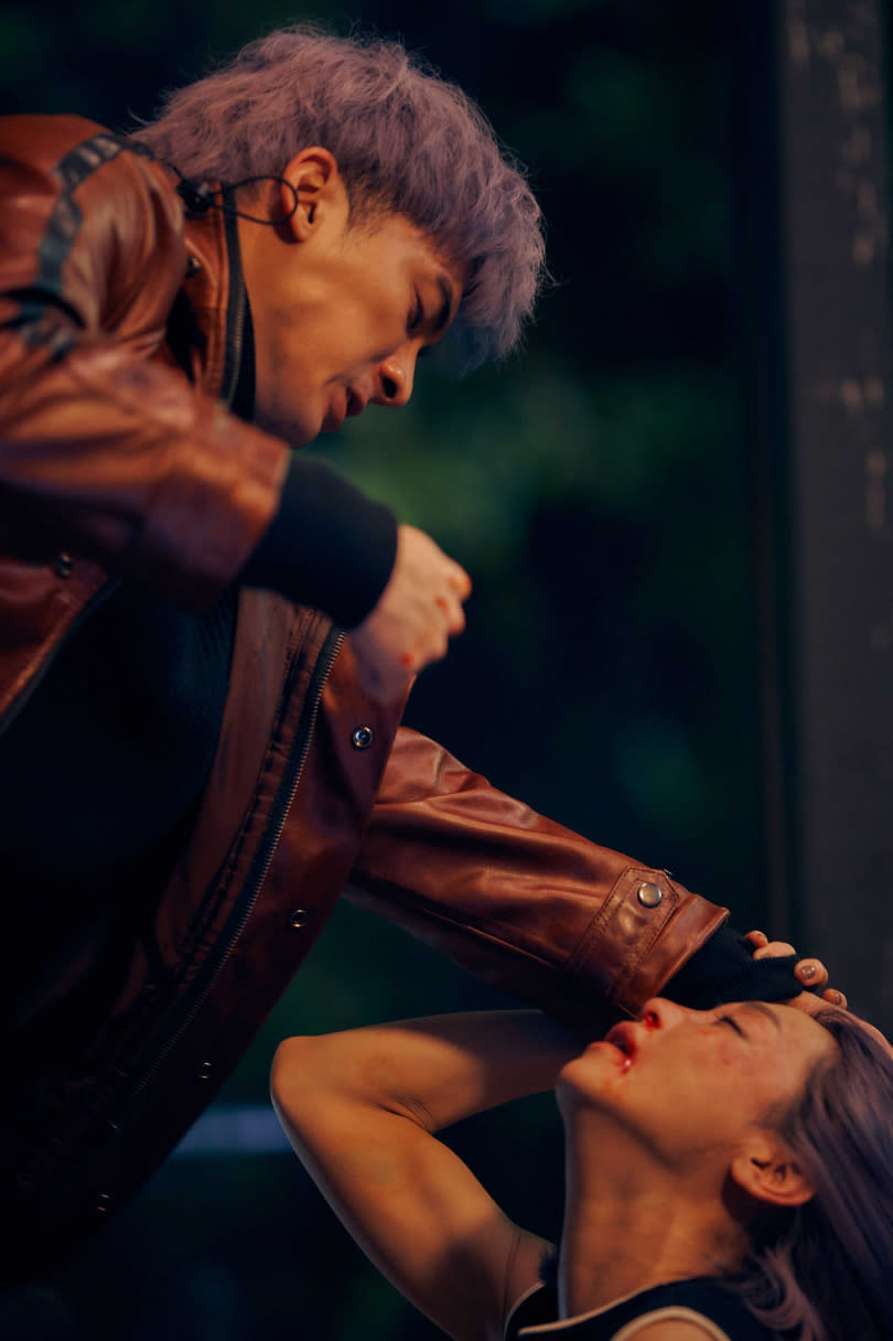 林哲熹劇中有暴力傾向，和謝欣穎愛得瘋狂。（圖／衛視中文台提供提供）