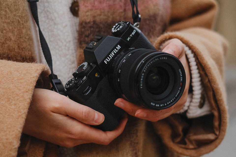 Fujifilm's X-T50 has a special dial for film simulations