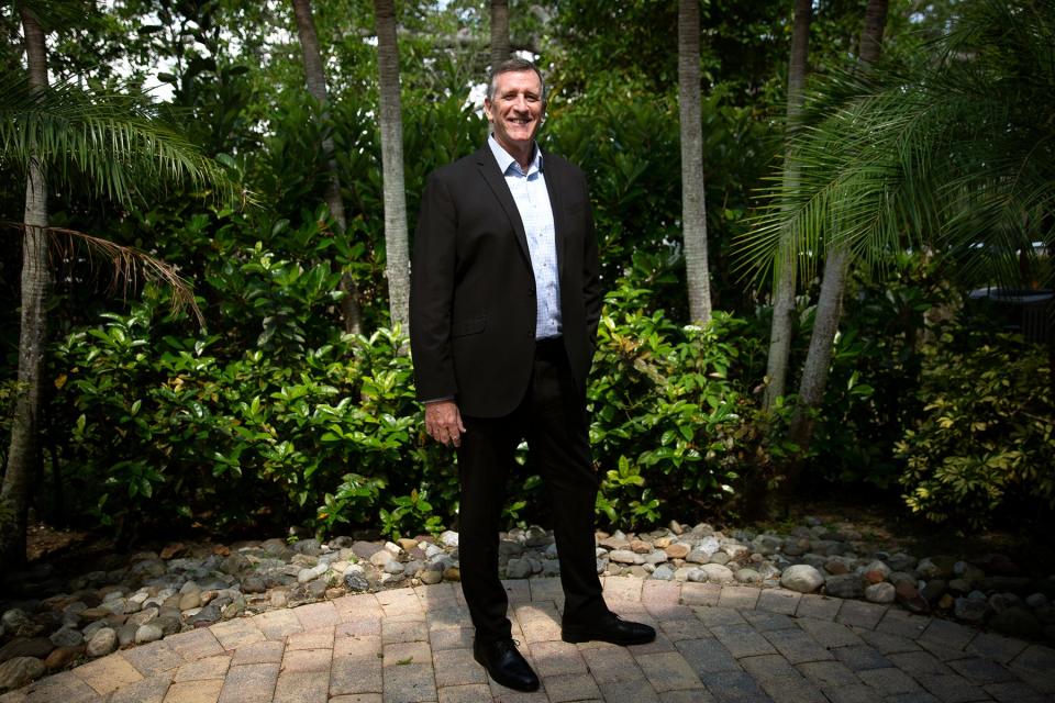 Collier County Tourism Director Paul Beirnes poses for a portrait, Wednesday, July 28, 2021, at his offices in Naples.