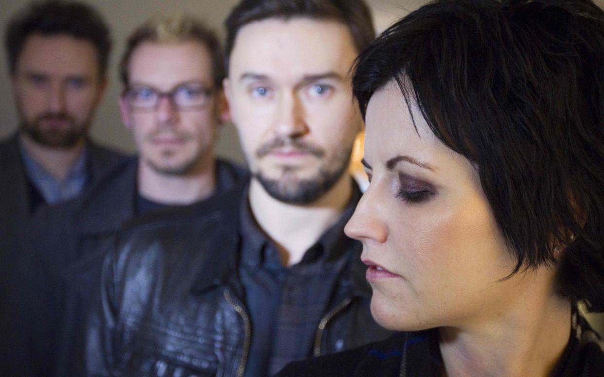 The Cranberries had been working on a new studio album in the months before Dolores O'Riordan's death - AFP