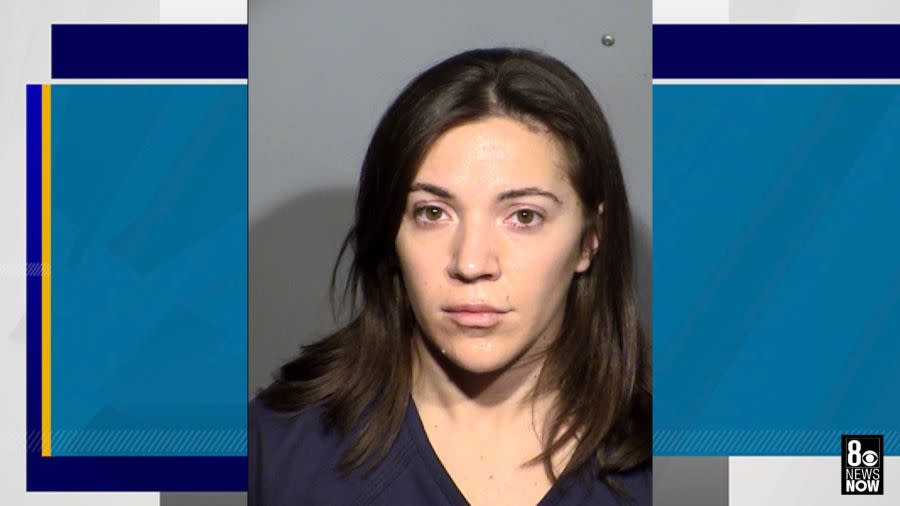 Hailey McNally faces charges of grand larceny and burglary after police say she stole more than $50,000 from her “sugar daddy.” (LVMPD)