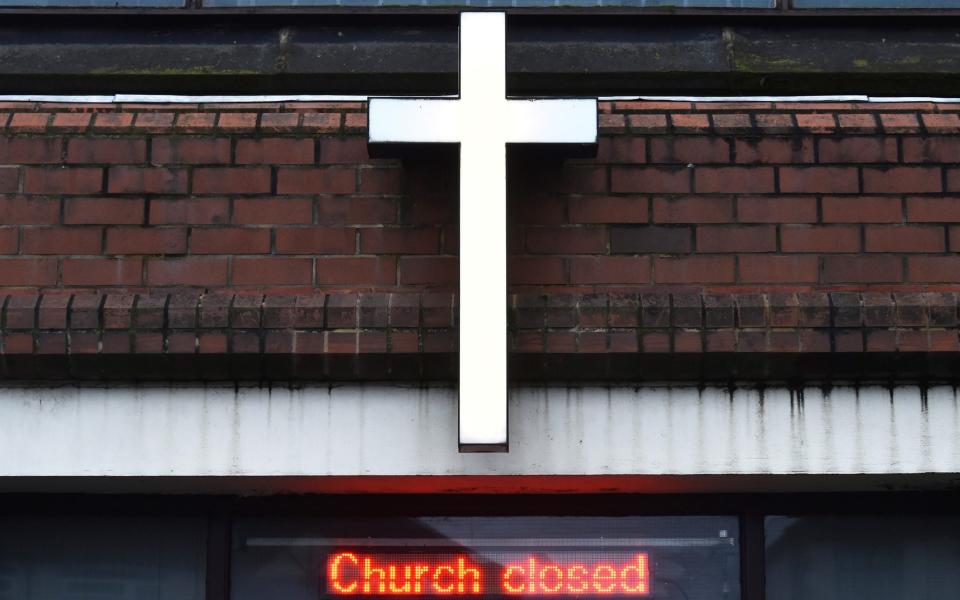 Church buildings remained closed last Easter during the first lockdown - Nathan Stirk/Getty Images Europe