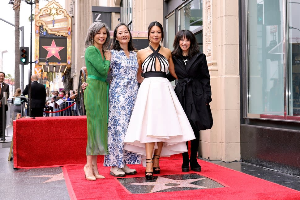 Joy Luck Club reunion at Walk of Fame ceremony