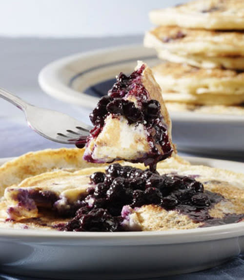 Blueberry-Ricotta Pancakes