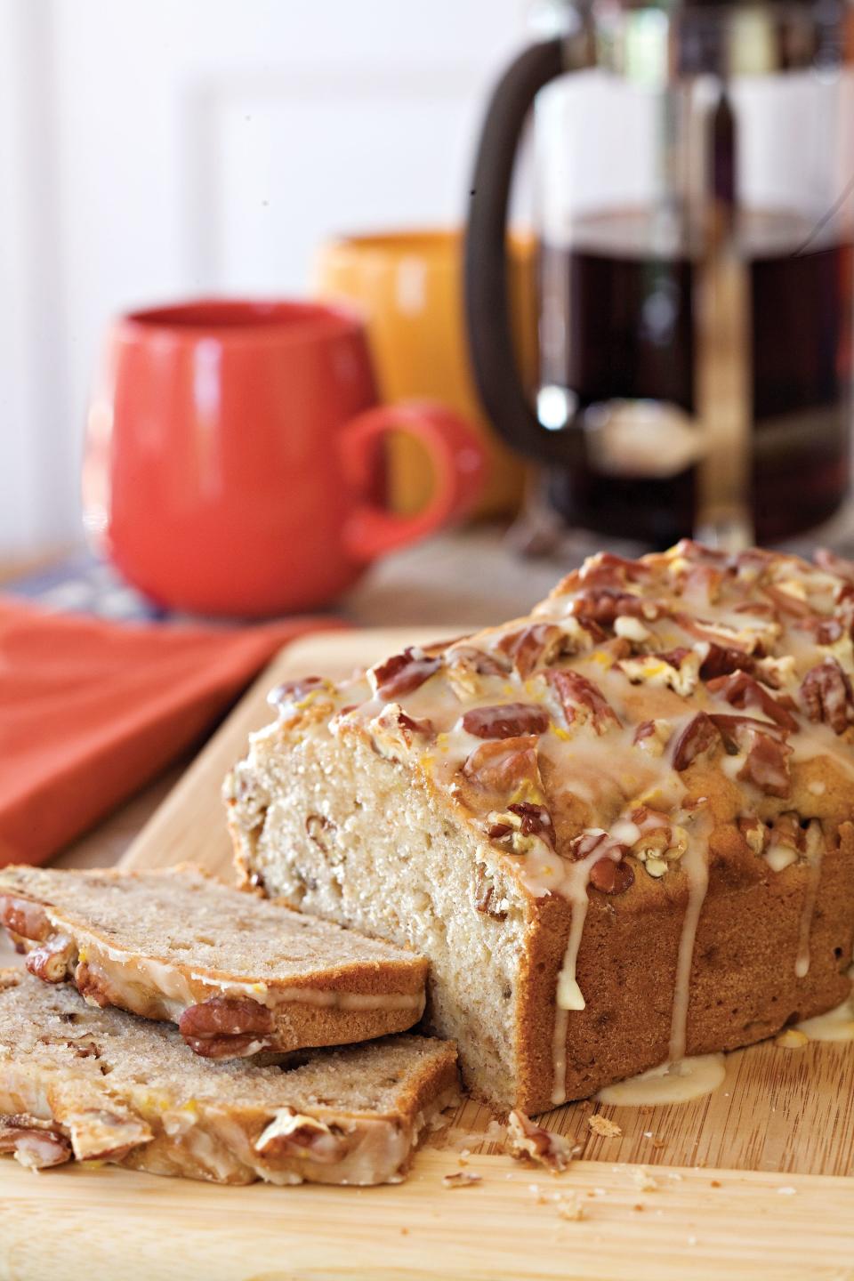 Cream Cheese-Banana-Nut Bread