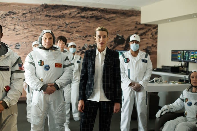 Hulu has released photos of its upcoming astronaut drama The First starring