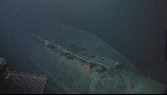 A sunken Japanese Sen Toku-class submarine from World War II was discovered off the coast of Oahu in Hawaii.