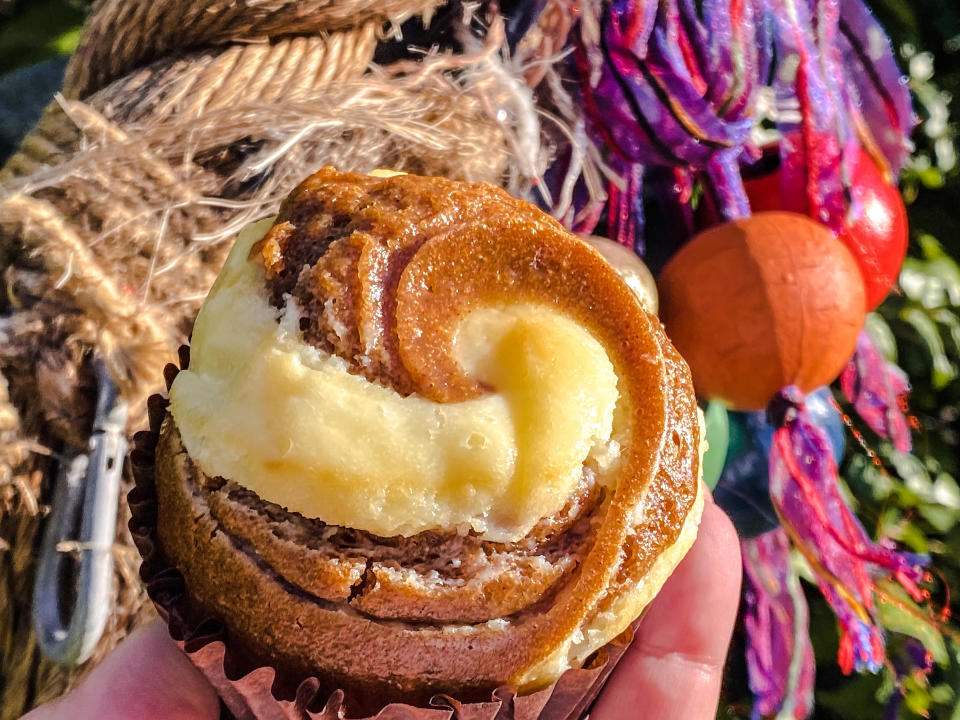 The Disney's Animal Kingdom Theme Park version of the muffin, purchased from the Harambe Fruit Market food cart. (Terri Peters/TODAY)