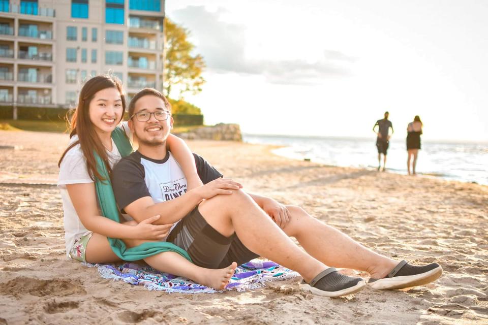 Filipina student Jonhel Ampil, together with her partner Ryan Lacson, are set to graduate with a degree in Recreation Therapy on June 24. (Photo: Jonhel Patricia Ampil/Facebook)