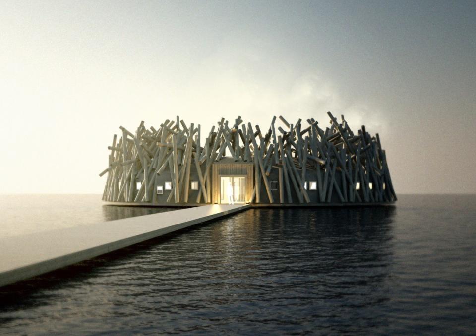 The ultra-sustainable Arctic Bath spa in Sweden, set to open in 2020