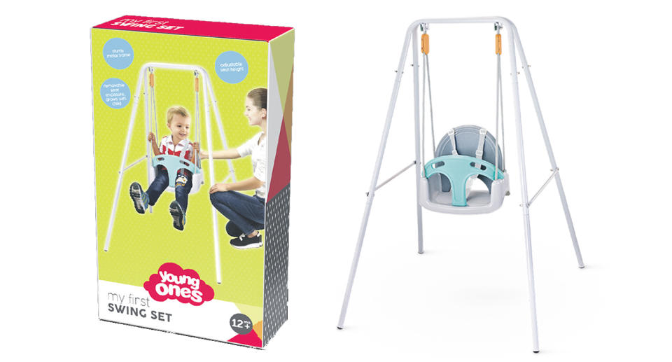 Target issued a product recall for a toddler’s swing set after finding a design defect that could cause injury. Source: Target Australia