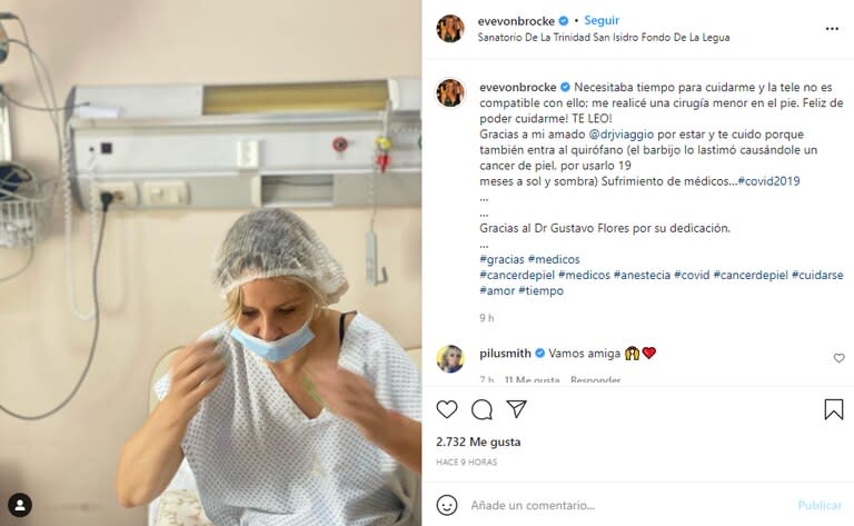 Evelyn Von Brocke habló sobre su salud y explicó por qué dejó Intrusos