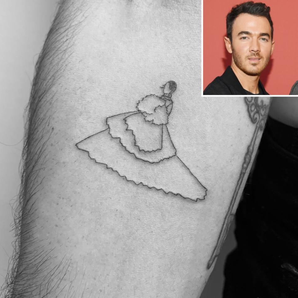 Kevin Jonas' tattoo | Kevin Jonas/Instagram; Kevin Mazur/WireImage