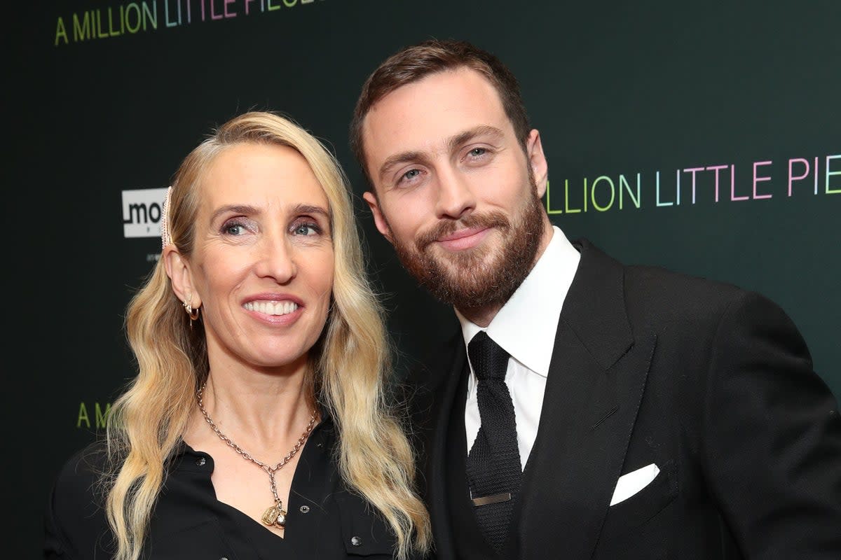 Sam and Aaron Taylor-Johnson (Getty Images)