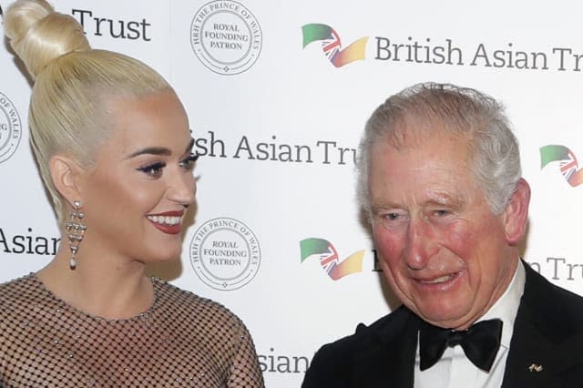 Prince of Wales asks pop princess Katy Perry to sing to his plants