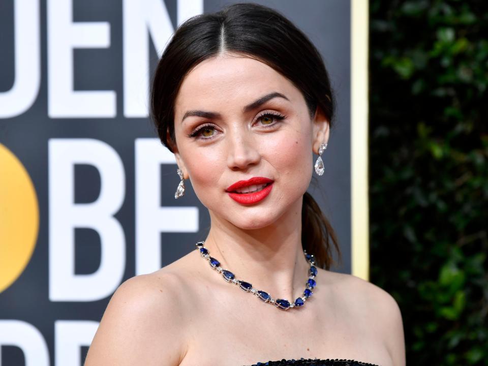 <p>Blonde star Ana de Armas says it took nine months of vocal coaching to capture Marilyn Monroe’s voice</p> (Getty Images)