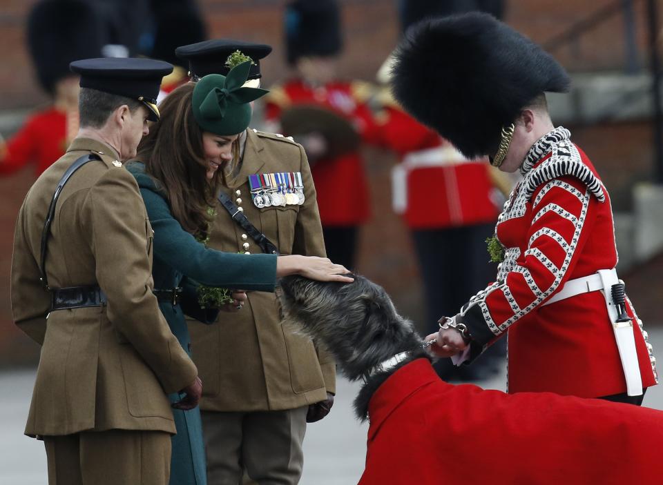 Britain's Catherine, Duchess of Cambridge