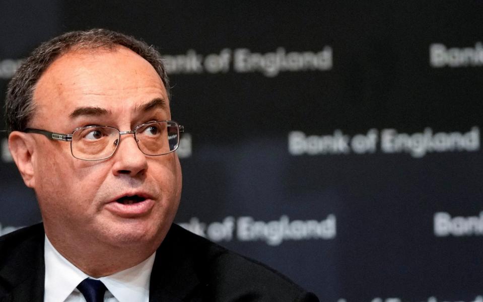 Governor of the Bank of England Andrew Bailey voted to maintain the Bank rate at 5.25pc at the last rate setting meeting