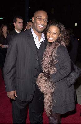 George Tillman Jr. with his gal at the Beverly Hills premiere of 20th Century Fox's Men of Honor