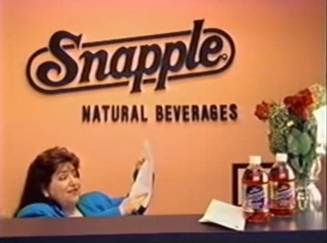 The Snapple lady