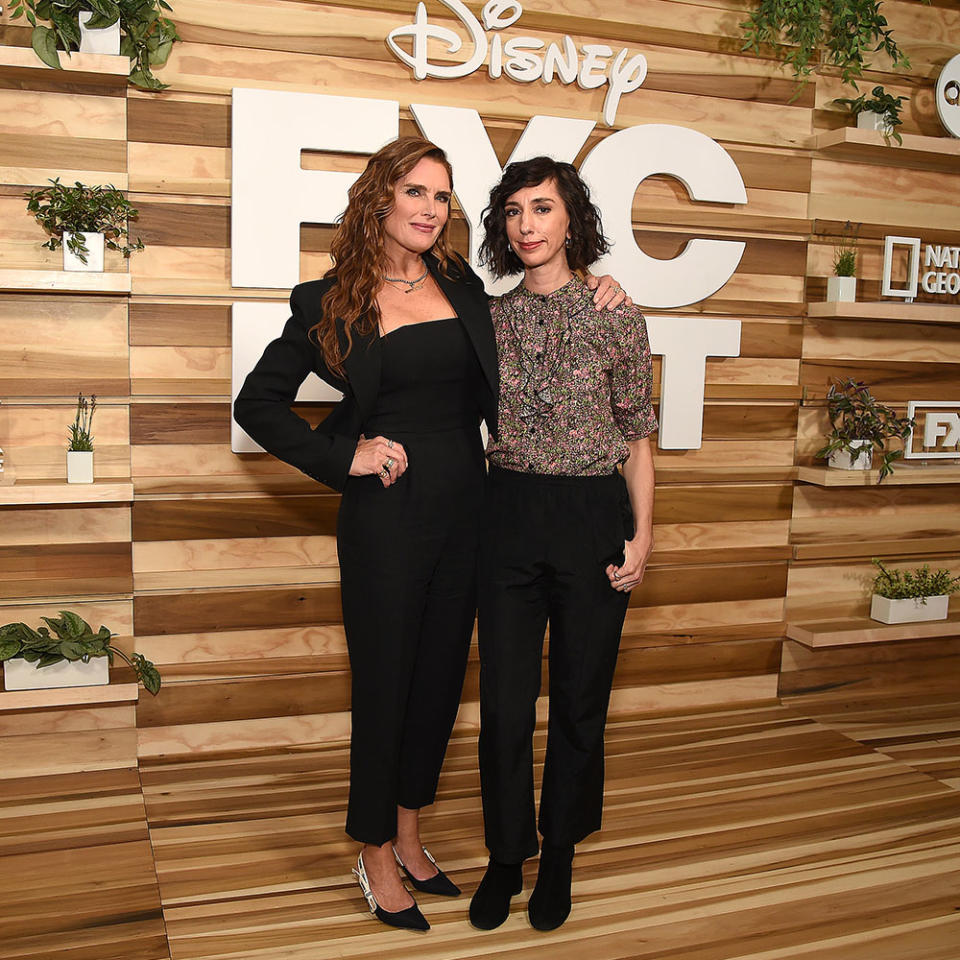 Brooke Shields and Director Lana Wilson attend Hulu’s Pretty Baby Brooke Shields FYC event at the Disney FYC Fest at the DGA Theater on June 9, 2023 in Los Angeles, California.