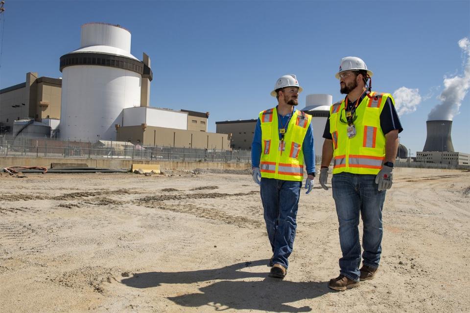 喬治亞州沃格特爾核電廠（Plant Vogtle）是美國最大核電廠，也是最大的無碳電力發電廠。（資料照／翻攝自SO公司官網）