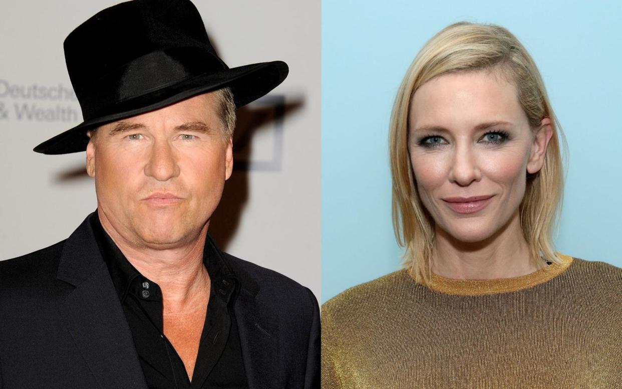 Val Kilmer spent the weekend tweeting about Cate Blanchett - Getty