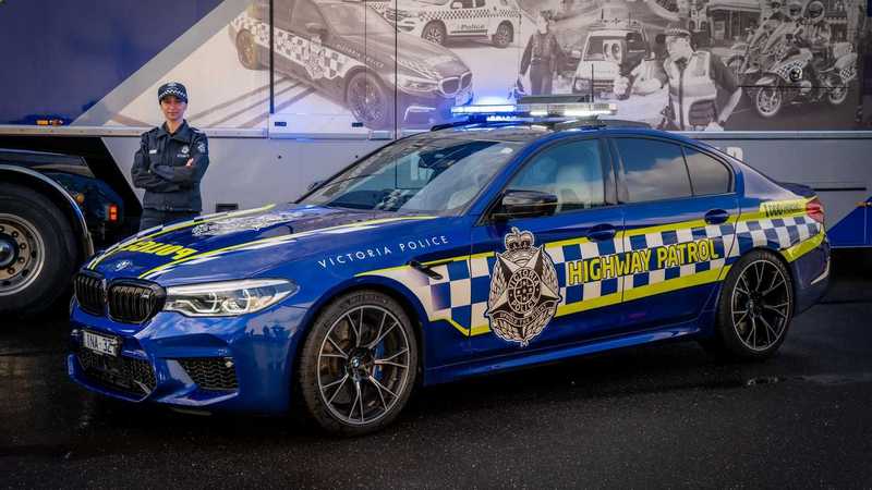 澳洲也添購BMW M5 Competition作為警車。