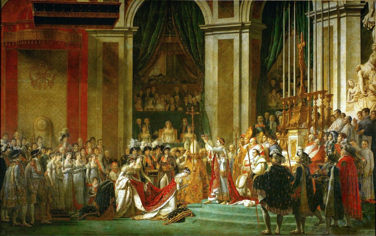Jacques-Louis David (1748-1825), The Coronation of Napoleon (Le Sacre de Napoléon), 1805-1807 (exhibited in 1808).