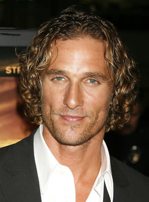 Matthew McConaughey at the Hollywood premiere of Warner Bros. Pictures' We Are Marshall