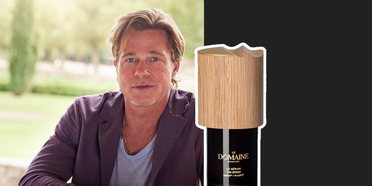 brad pitt le domaine skincare