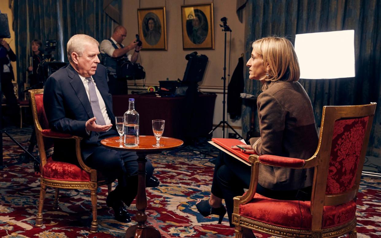 The Duke of York's royal career was brought to an abrupt end after a now infamous interview with Emily Maitlis for BBC Newsnight - MARK HARRISON 