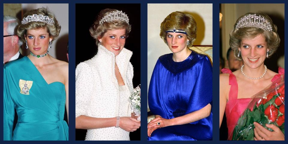 All of Princess Diana's Most Jaw-Dropping Tiara Moments