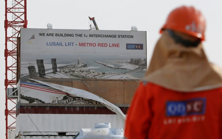 Qatar's metro, once completed, will run hundreds of kilometres across ultra-modern Doha, along the coast and into its expanding suburbs