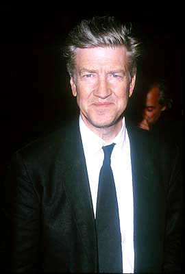 David Lynch at the Hollywood premiere of Disney's The Straight Story