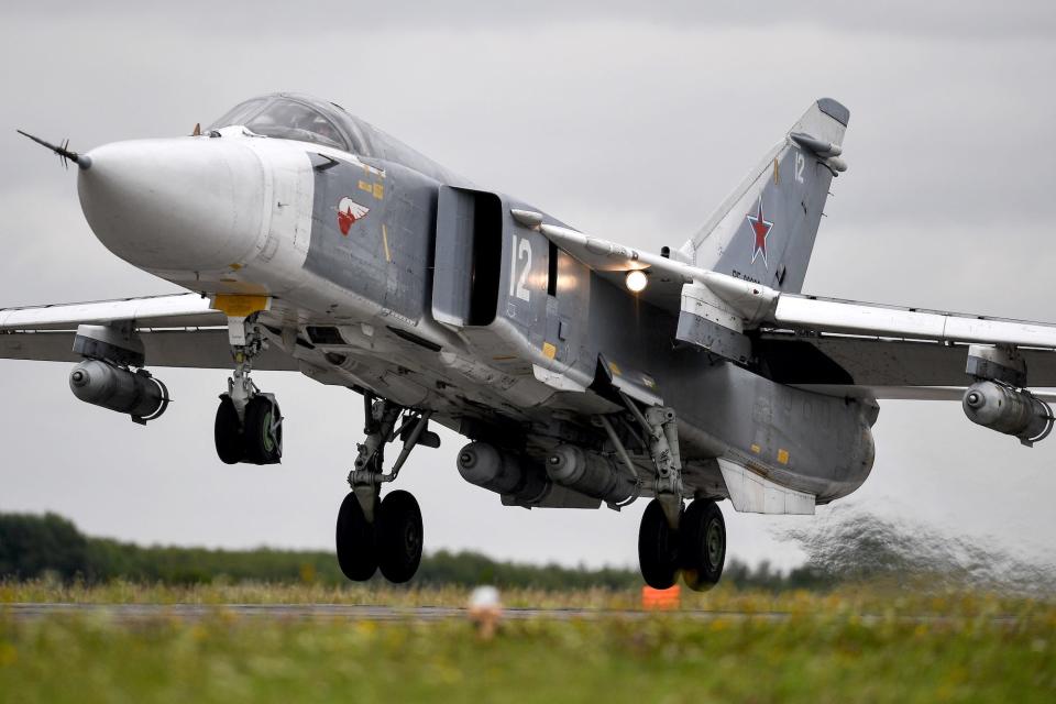 Russia Su-24 fighter jet