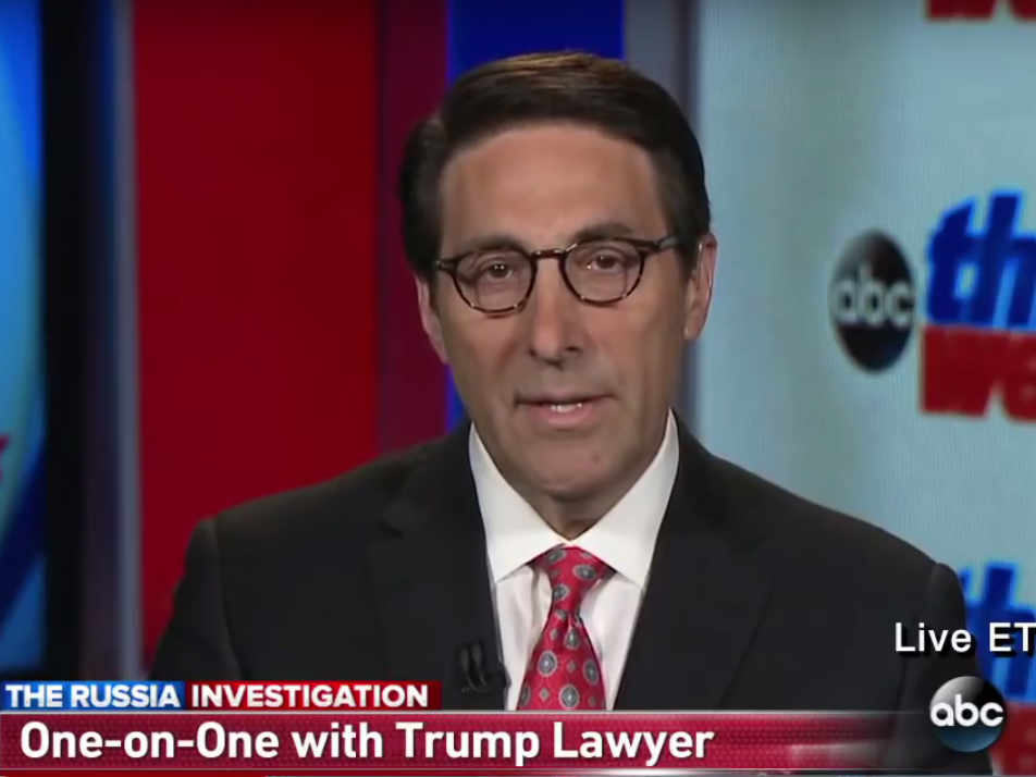 Trump attorney Jaw Sekulow talks with ABC's George Stephanopoulos: YouTube/ABC News