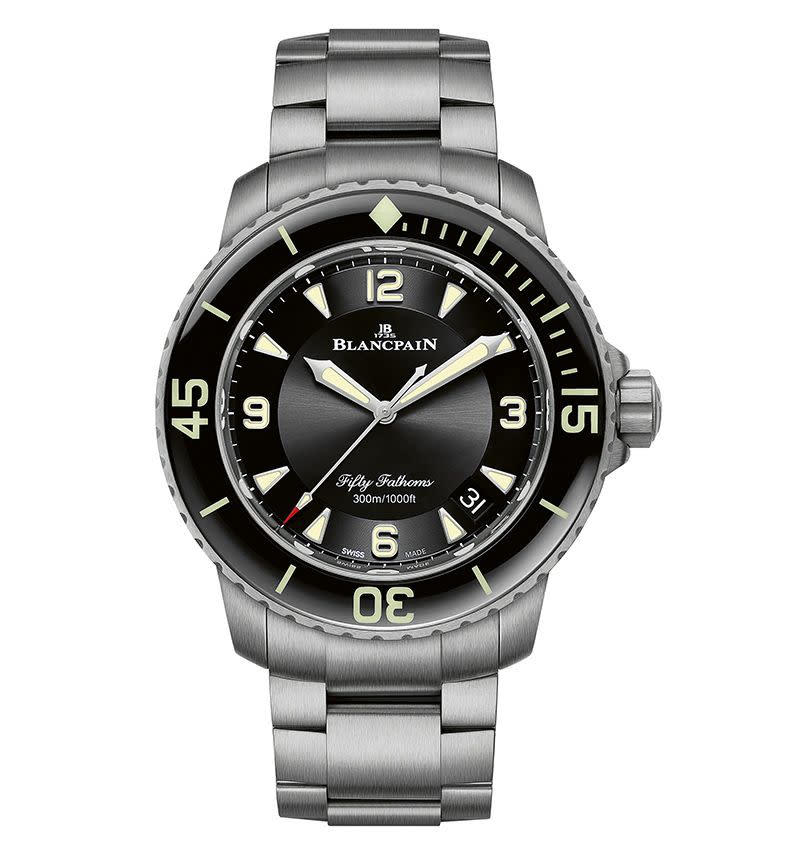 Blancpain Fifty Fathoms Automatique in Titanium