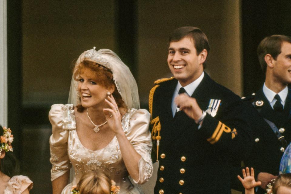 Prince Andrew and Sarah Ferguson's 1986 Wedding in Photos