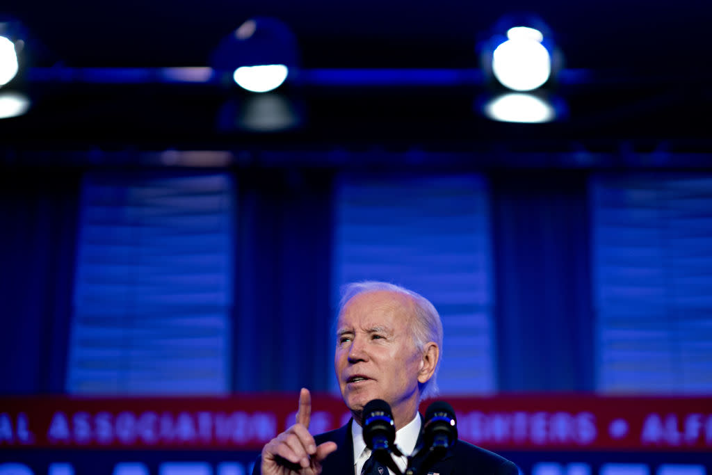 President Biden Speaks At 2023 International Association Of Fire Fighters Legislative Conference