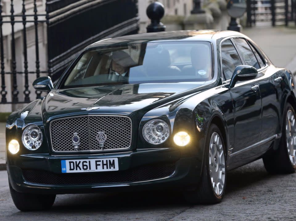 The 2012 Bentley has been used by the Queen for numerous formal occasions. Photo: Getty Images