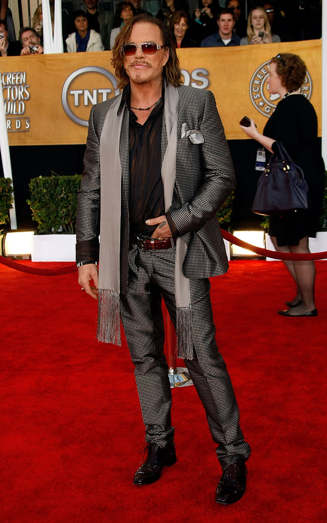 SAG Awards 2009 Mickey Rourke