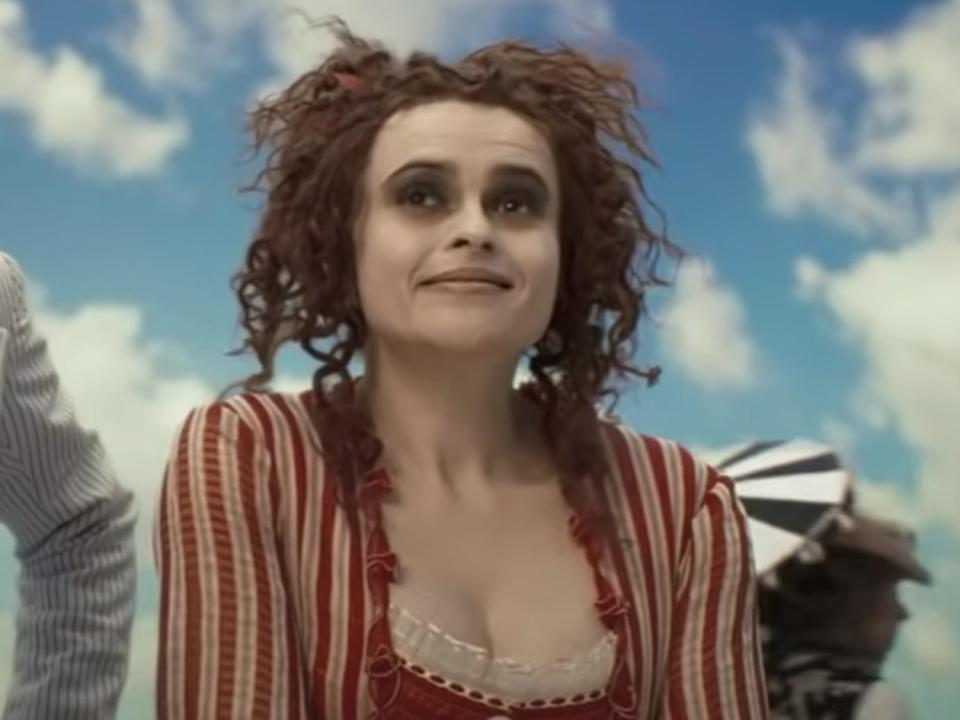 Helena Bonham Carter in "Sweeney Todd: The Demon Barber of Fleet Street" (2007).