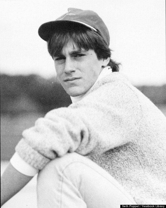 Decidedly more nerdy, but still with a sultry gaze, Jon Hamm was a hunk-in-the-making in his high school yearbook. 