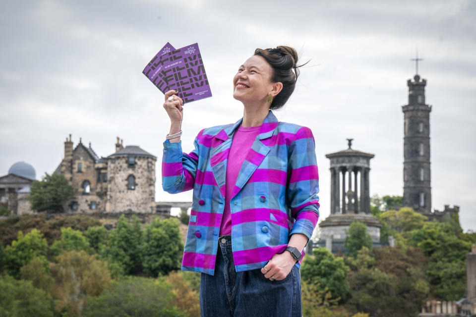 Creative director Kristy Matheson at the launch of this year’s Edinburgh International Film Festival (Jane Barlow/PA)