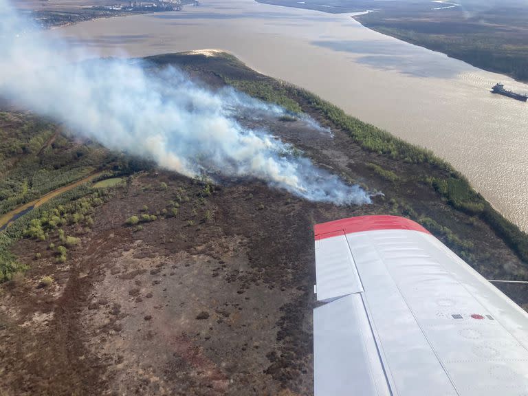 Los incendios en las islas del Delta afectan a los mismos productores agropecuarios
