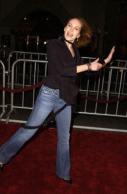 Diane Lane at the Hollywood premiere of Vanilla Sky