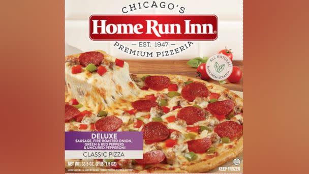 PHOTO: Over 13,000 pounds of a frozen meat pizza are being recalled after metal was found in the product, according to the USDA. (USDA)