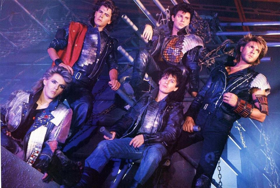 Duran Duran in 1984's "Wild Boys" video. (Photo: EMI)