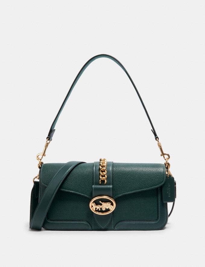 Georgie Shoulder Bag. Image via Coach Outlet.